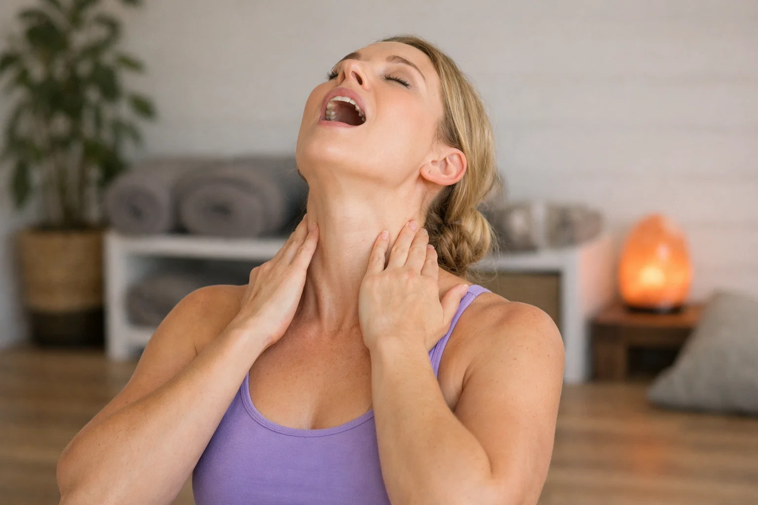 Platysma Stretch Exercise