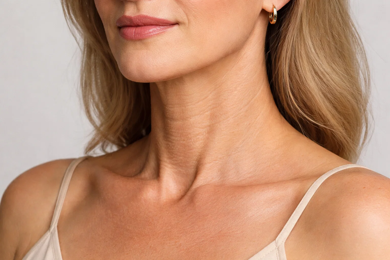 wrinkles of the neck